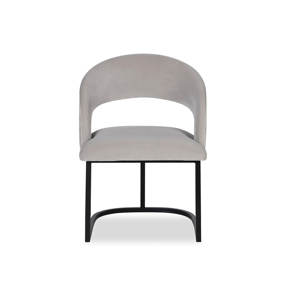 Product photograph of Liang Eimil Alfie Dining Chair Dorian Grey Outlet from Olivia's