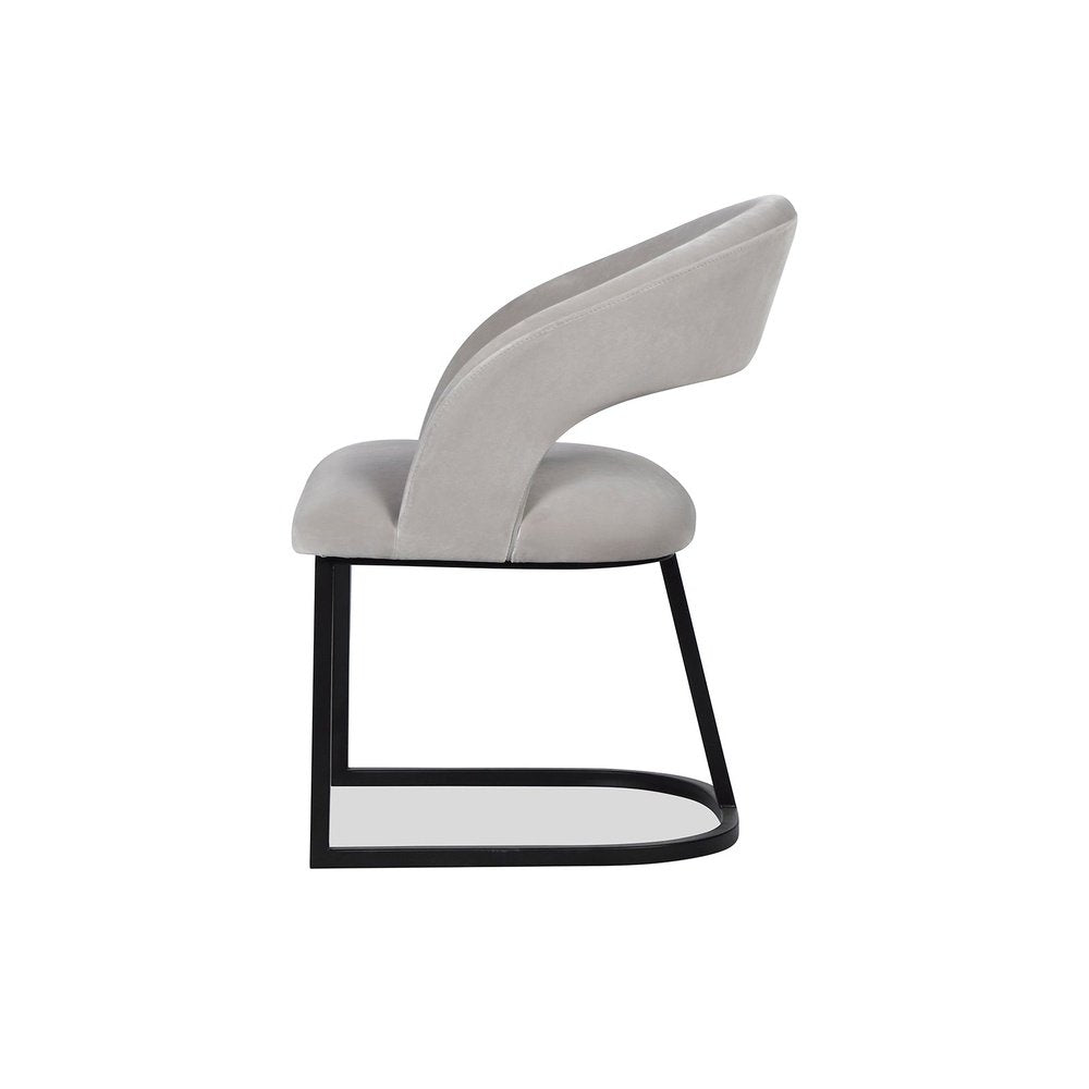 Product photograph of Liang Eimil Alfie Dining Chair Dorian Grey Outlet from Olivia's.