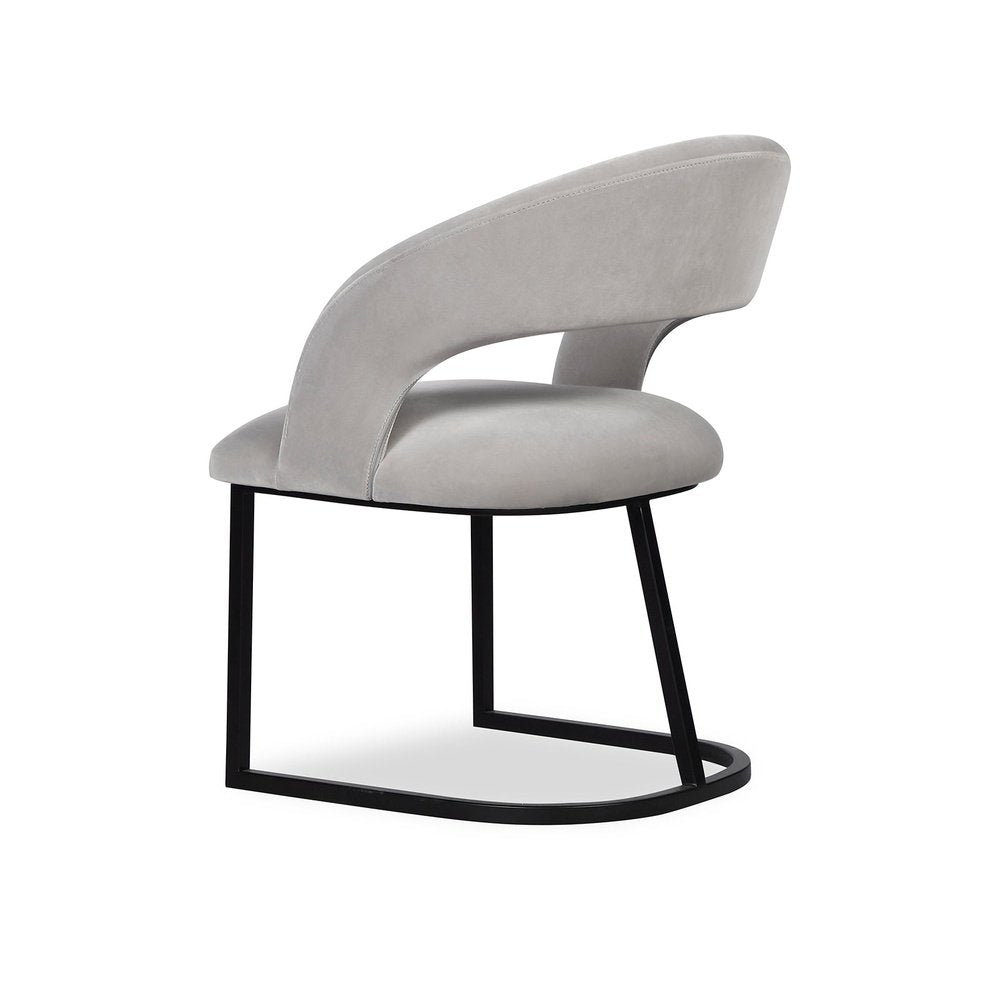 Product photograph of Liang Eimil Alfie Dining Chair Dorian Grey Outlet from Olivia's.