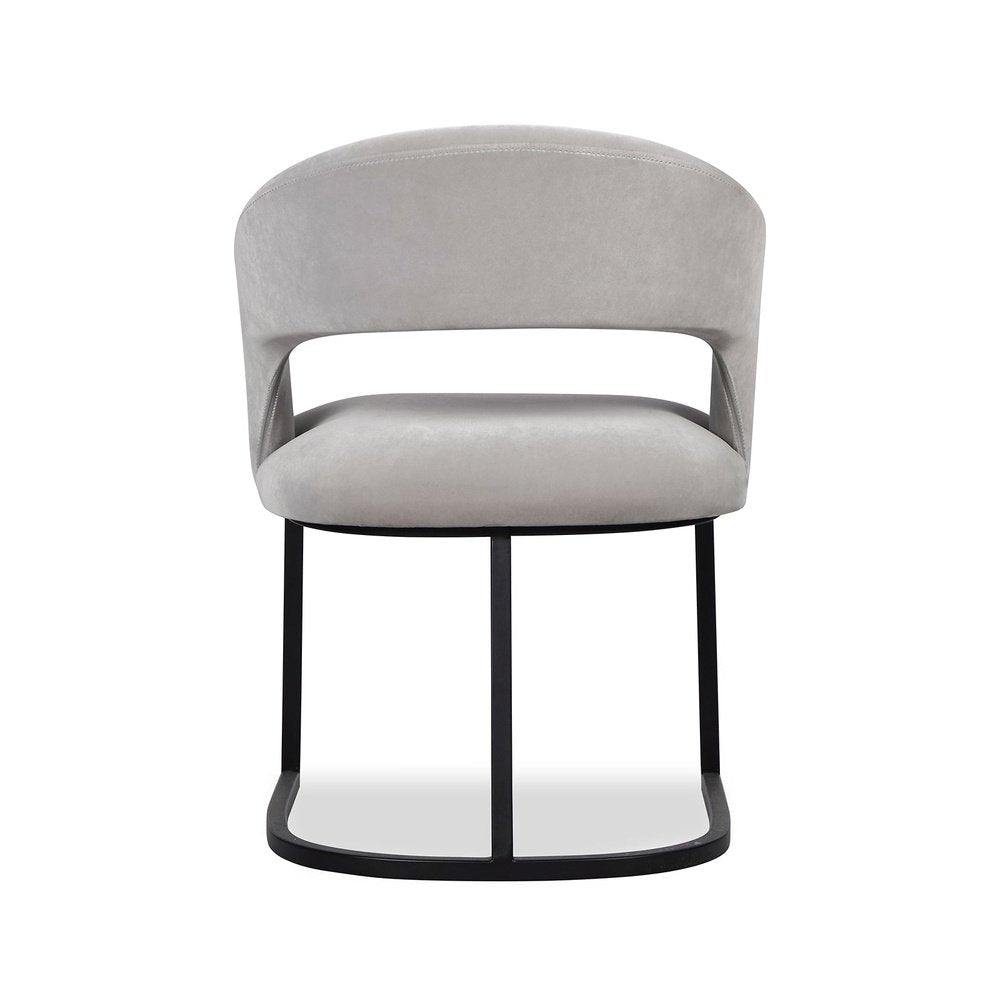 Product photograph of Liang Eimil Alfie Dining Chair Dorian Grey Outlet from Olivia's.
