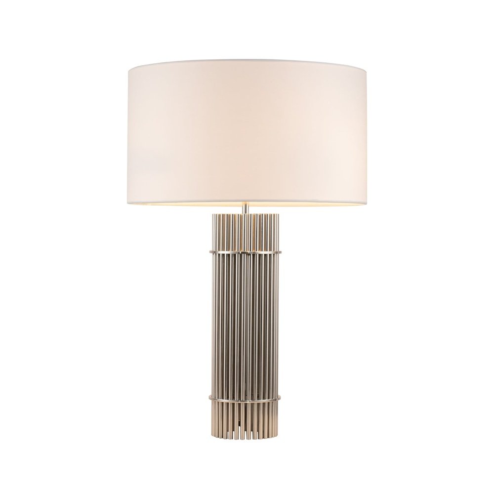 Product photograph of Liang Eimil Boquet Table Lamp Polished Nickel from Olivia's.