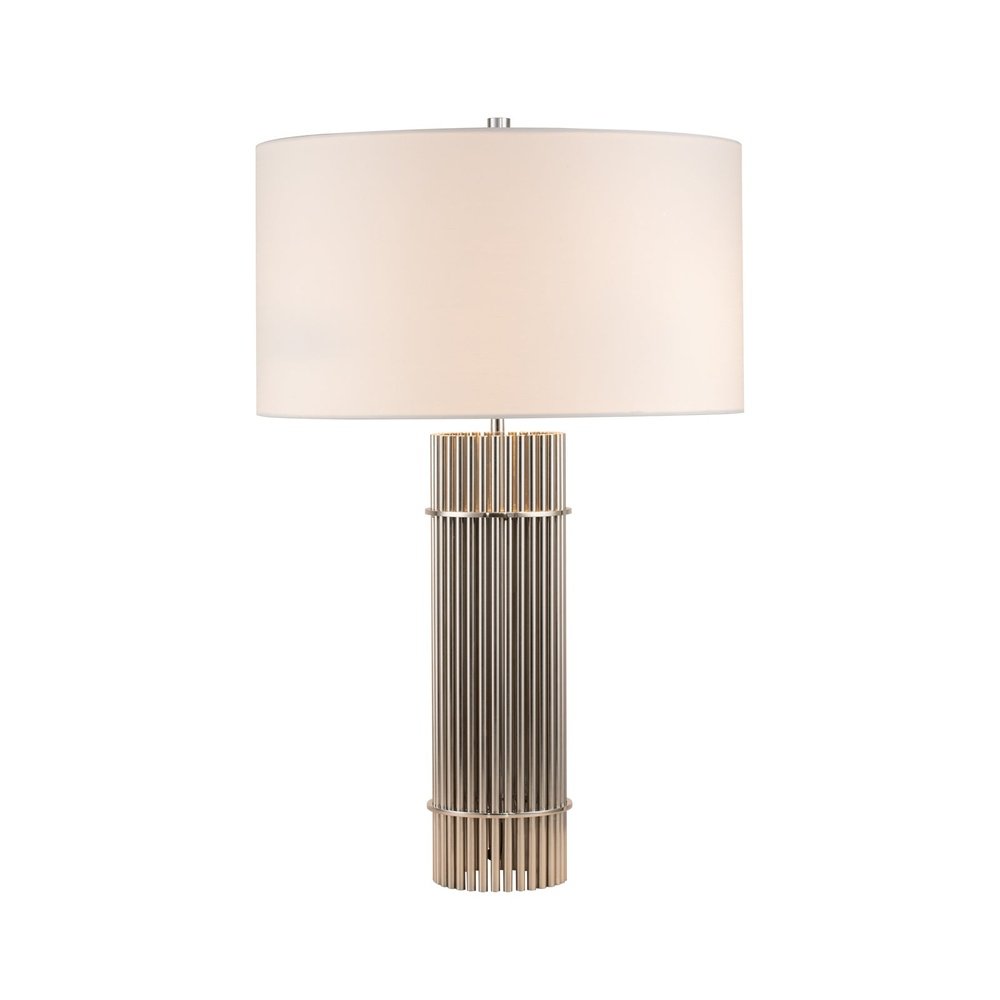 Product photograph of Liang Eimil Boquet Table Lamp Polished Nickel from Olivia's