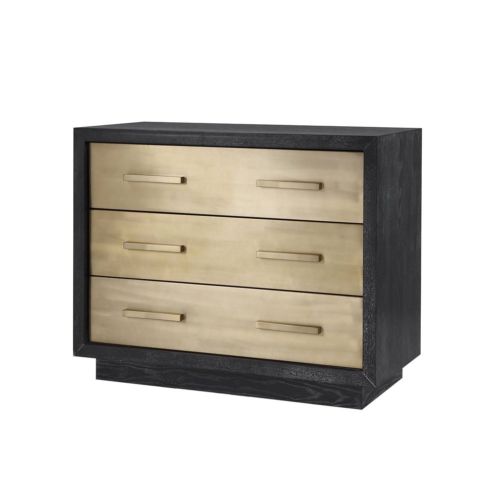 Product photograph of Liang Eimil Camden Chest Of Drawers Brass Handles from Olivia's.