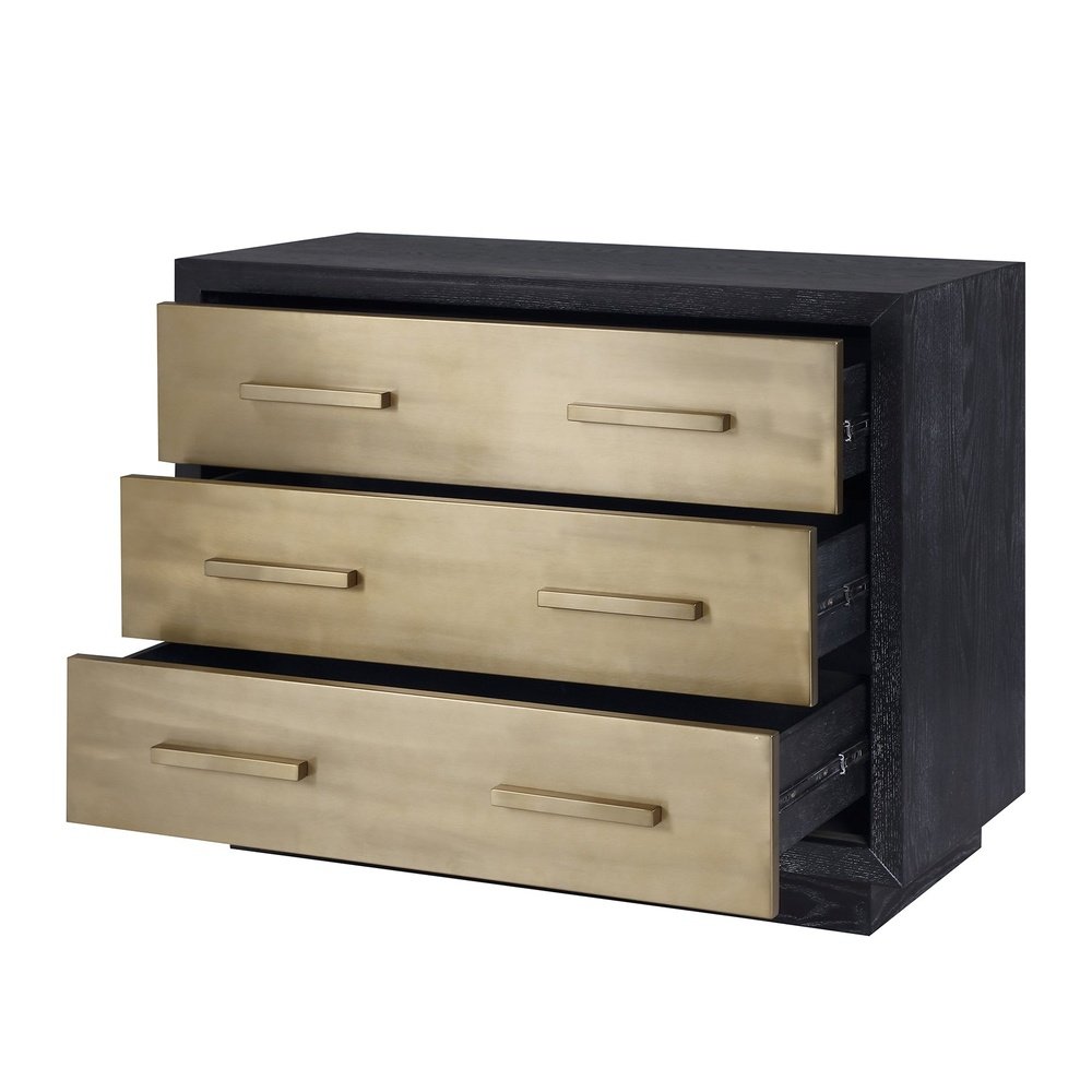 Product photograph of Liang Eimil Camden Chest Of Drawers Brass Handles from Olivia's.