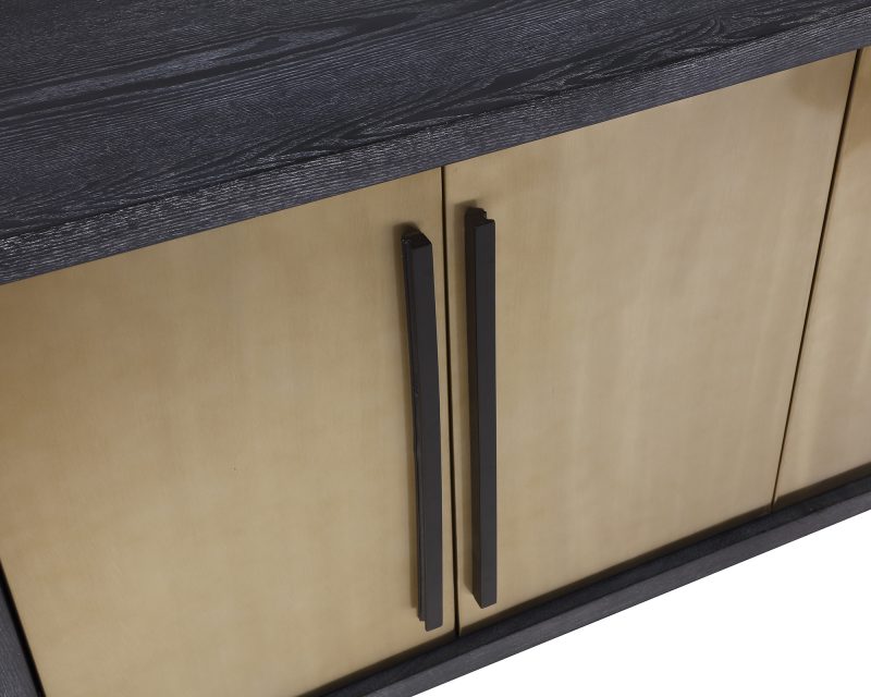 Product photograph of Liang Eimil Camden Sideboard Brass Front from Olivia's.