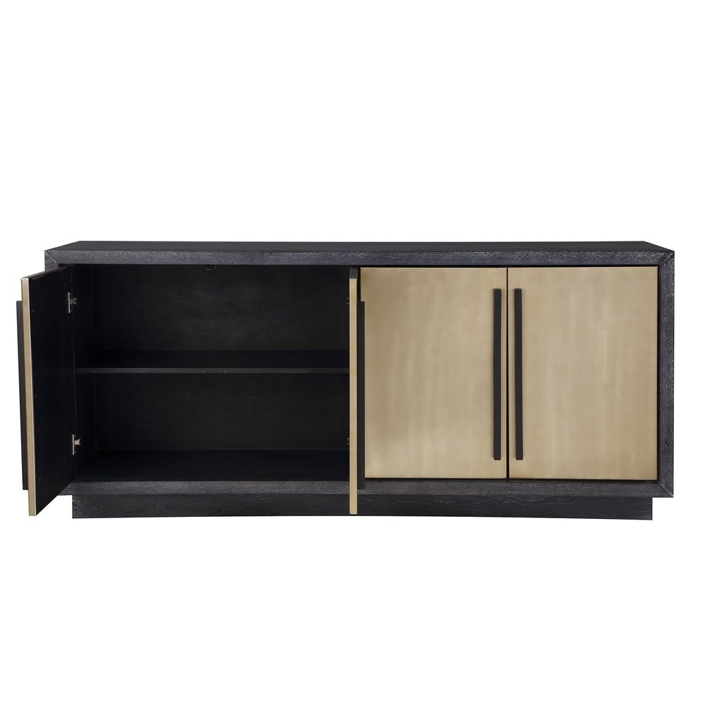 Product photograph of Liang Eimil Camden Sideboard Brass Front from Olivia's.