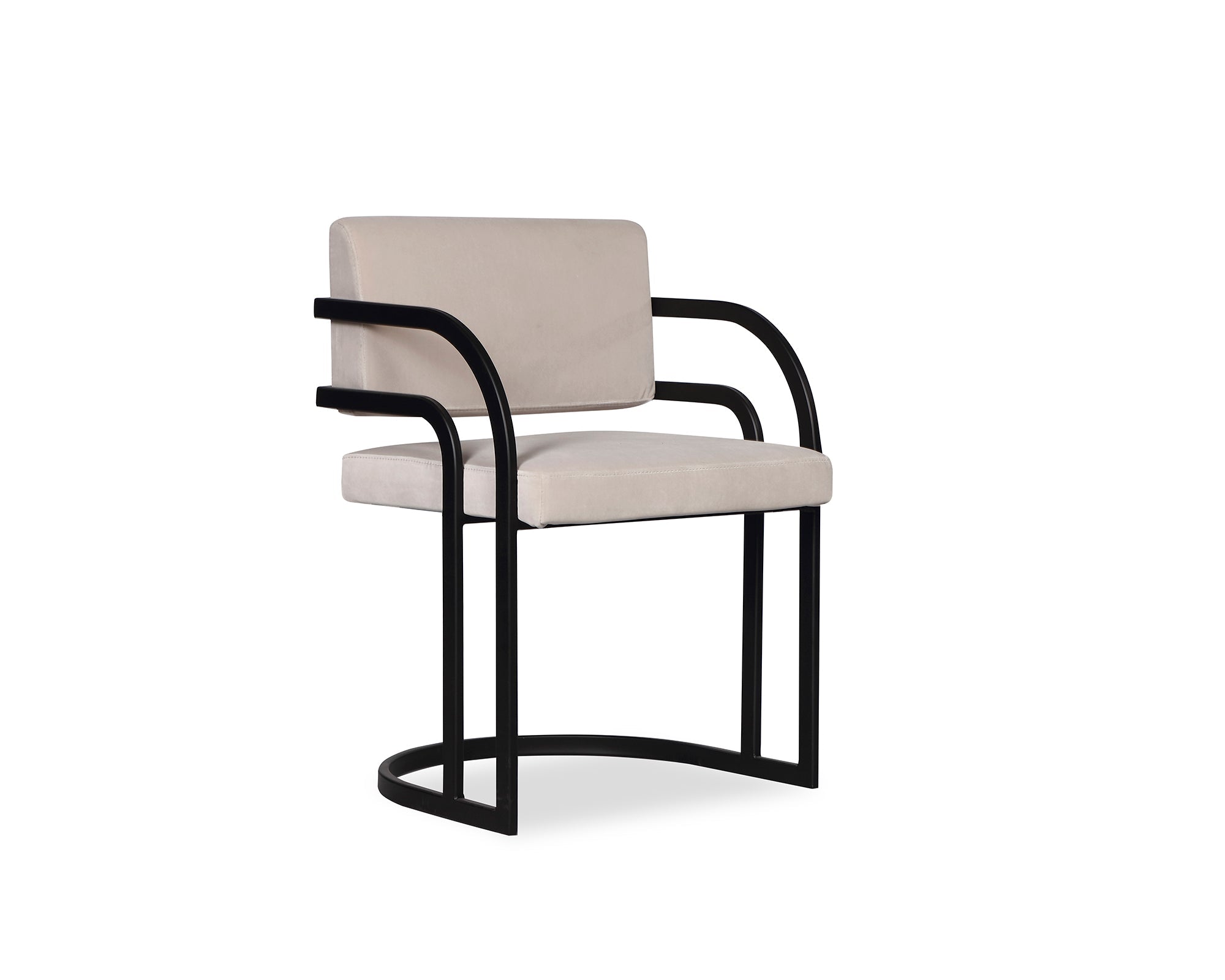 Liang Eimil Dylan Dining Chair Gainsborough Ash Grey Velvet Outlet