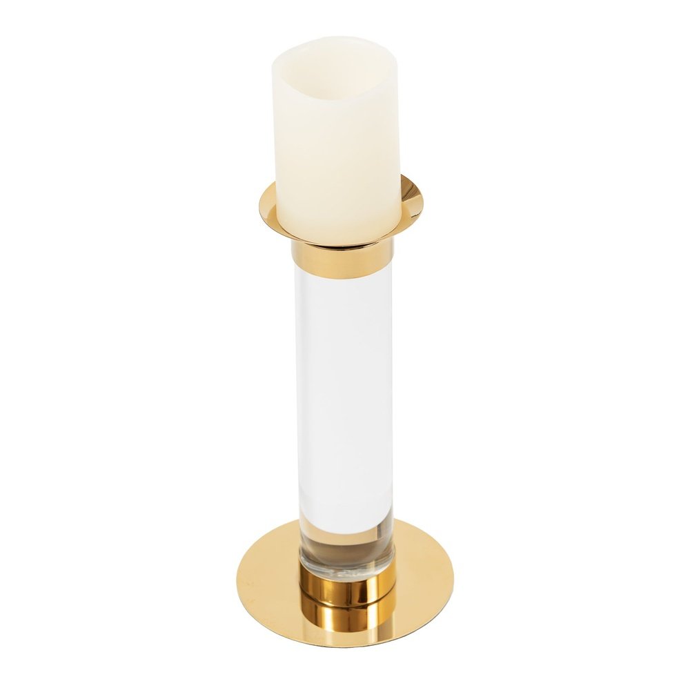 Product photograph of Liang Eimil Pillar Candle Holder White Large from Olivia's.