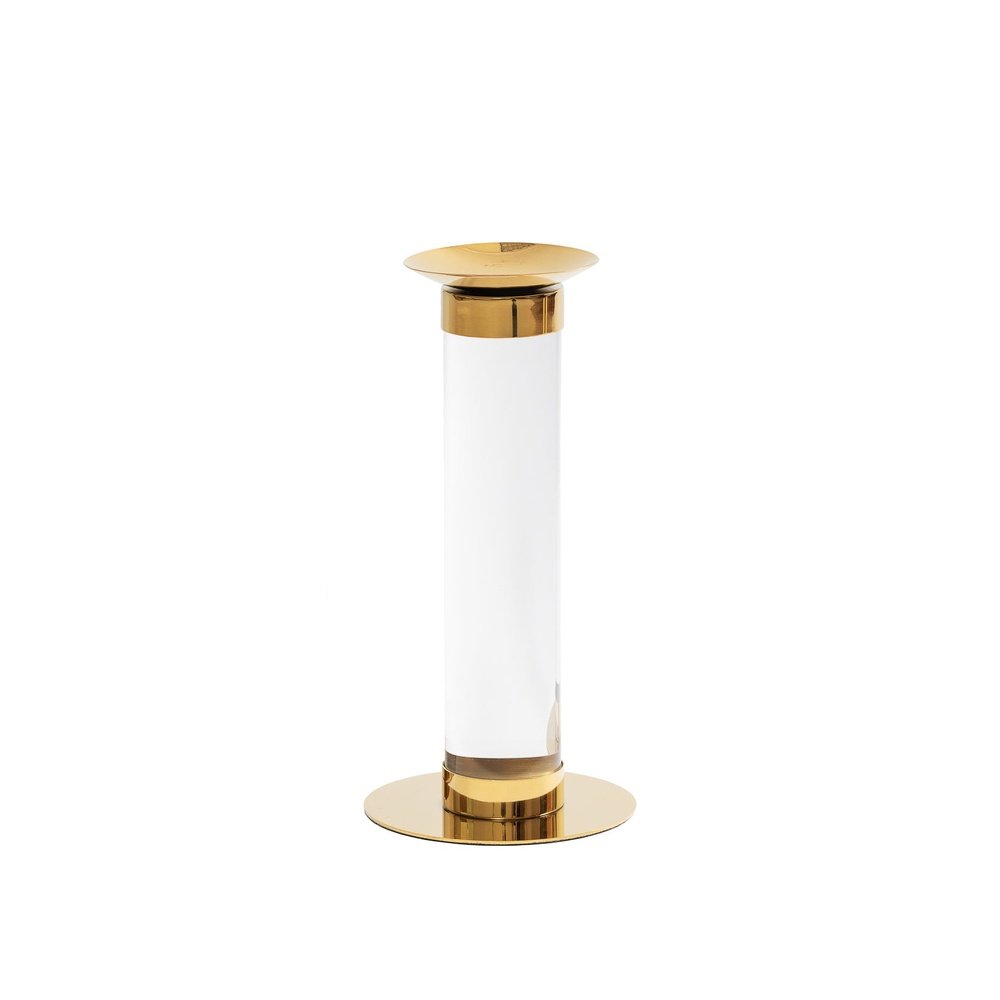 Product photograph of Liang Eimil Pillar Candle Holder White Small from Olivia's.