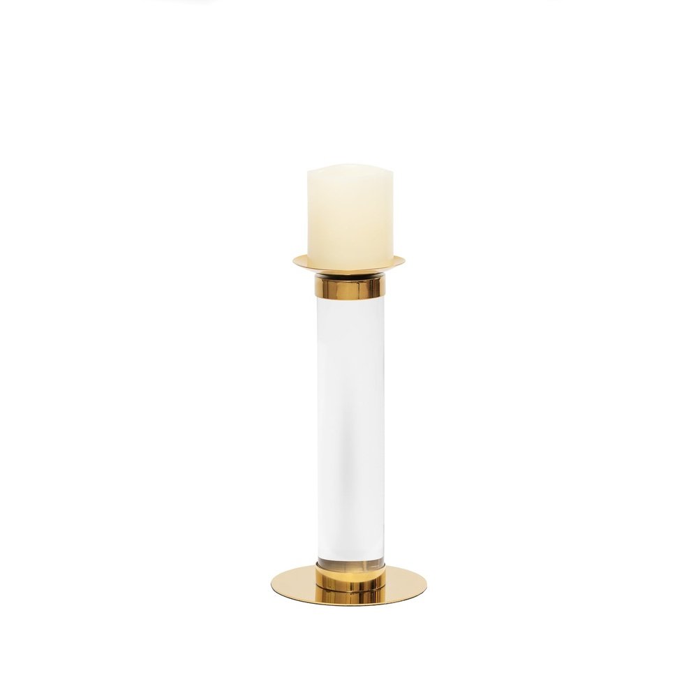 Product photograph of Liang Eimil Pillar Candle Holder White Small from Olivia's