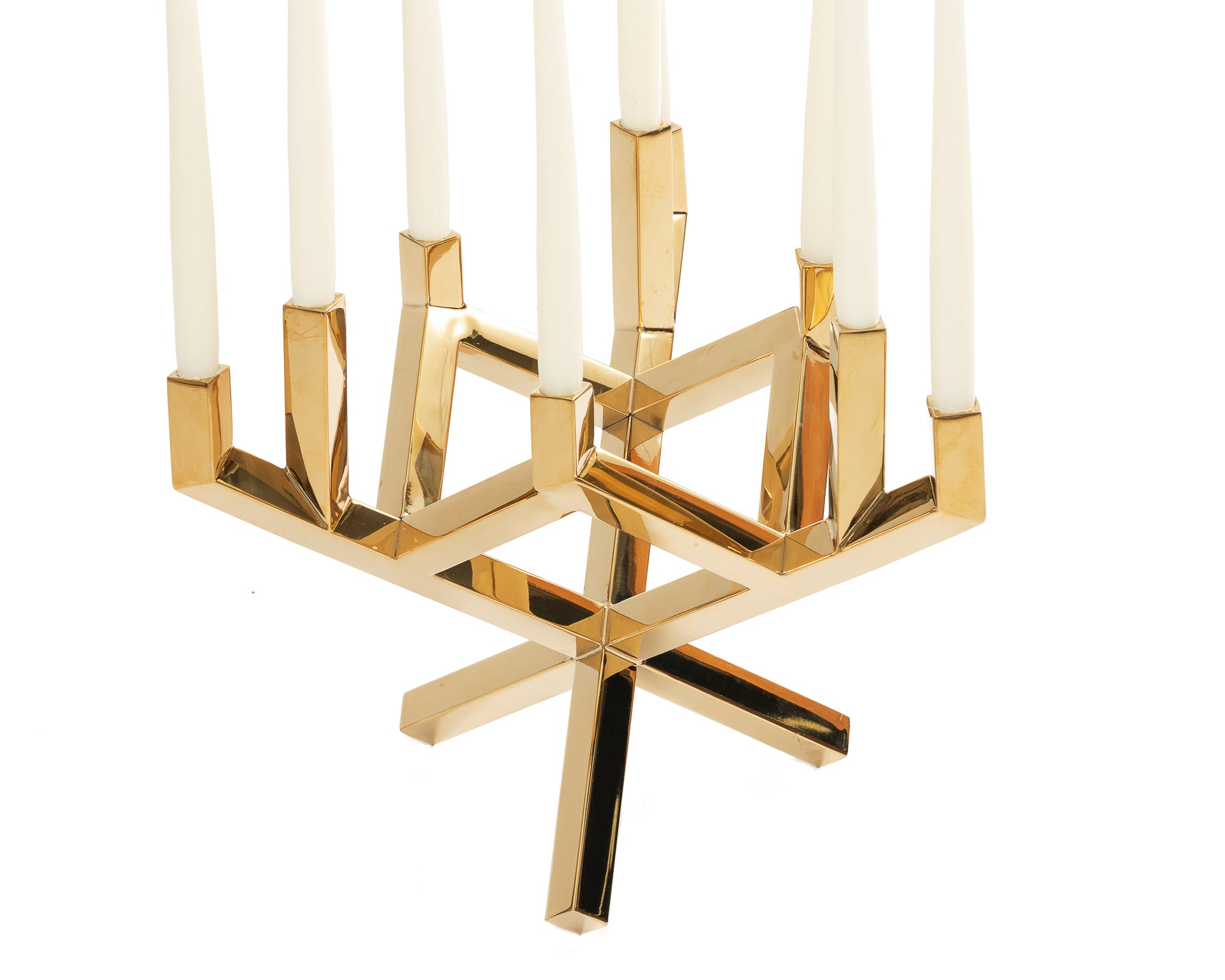Product photograph of Liang Eimil Aurum Candle Holder - Polished Gold Large from Olivia's.