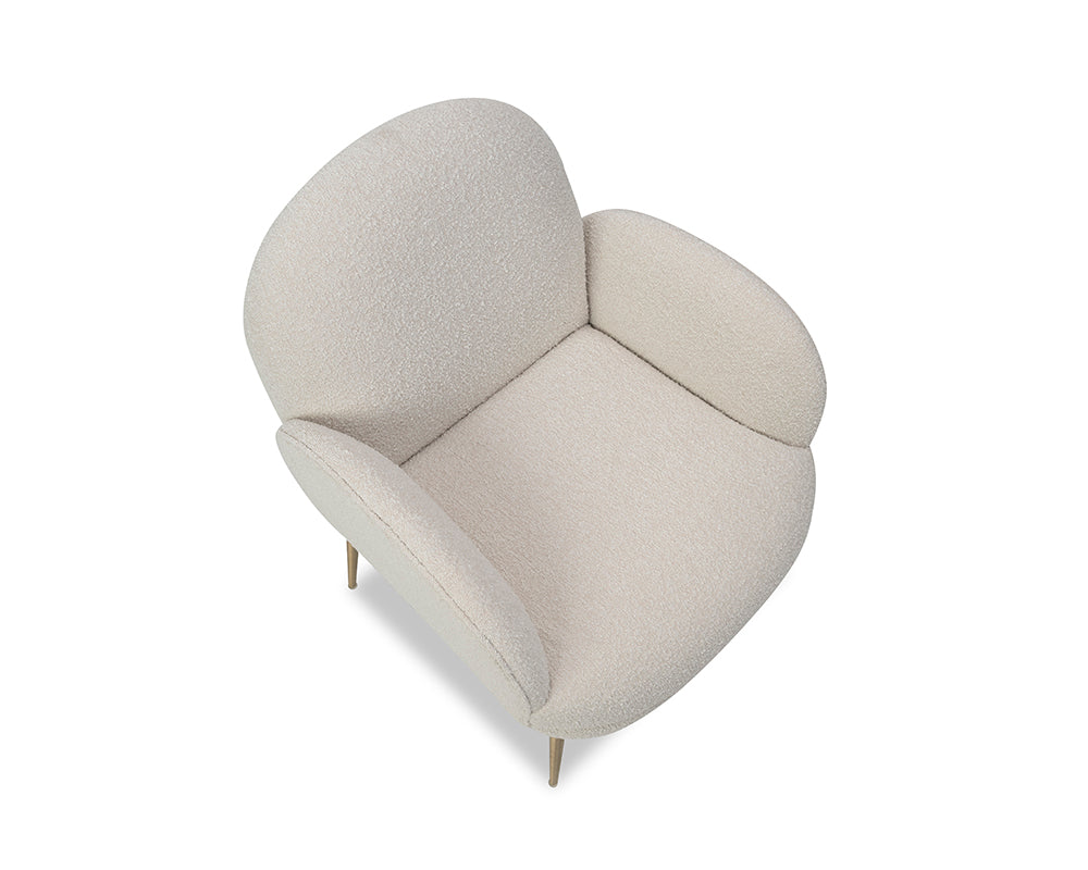 Product photograph of Liang Eimil Gil Chair - Boucle Sand from Olivia's.