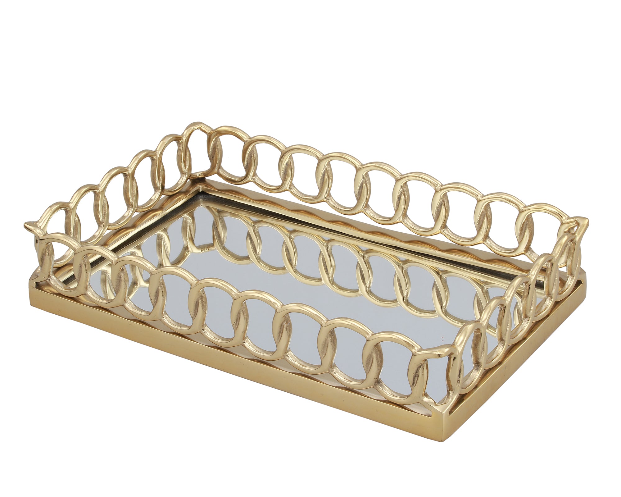 Liang Eimil Mirror Tray Gold