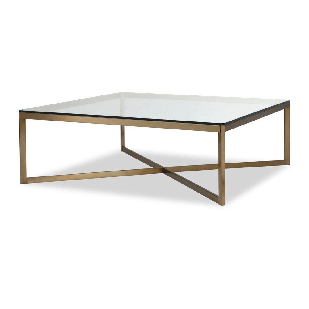 Product photograph of Liang Eimil Musso Coffee Table Brushed Brass from Olivia's.