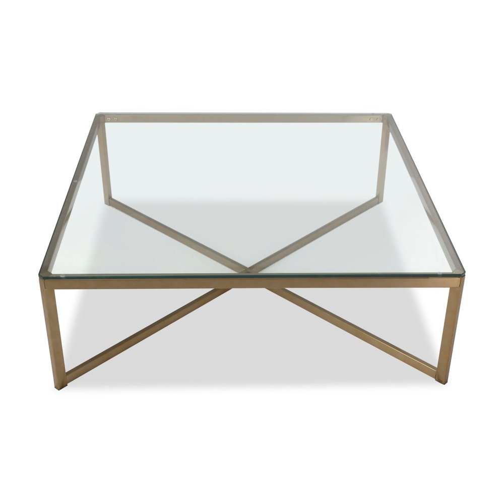 Product photograph of Liang Eimil Musso Coffee Table Brushed Brass from Olivia's.
