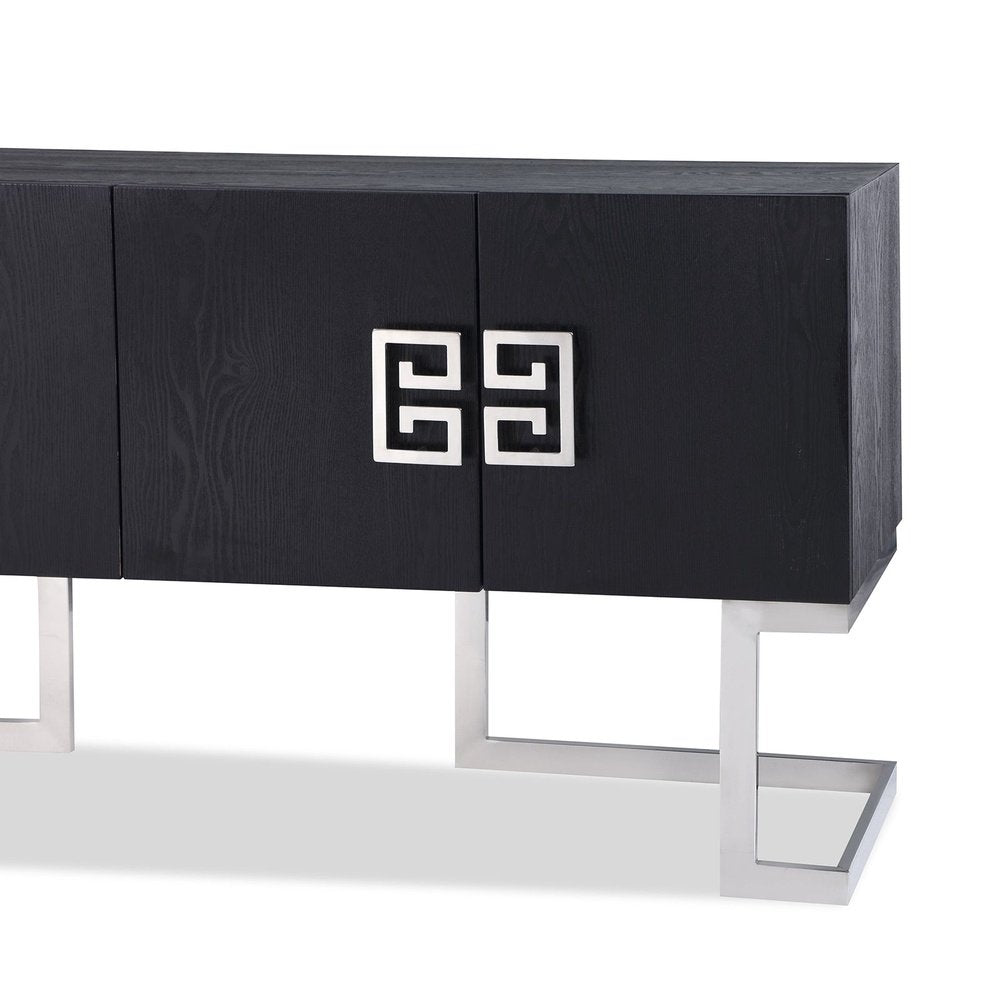 Product photograph of Liang Eimil Nobbu Sideboard Stainless Steel Legs from Olivia's.