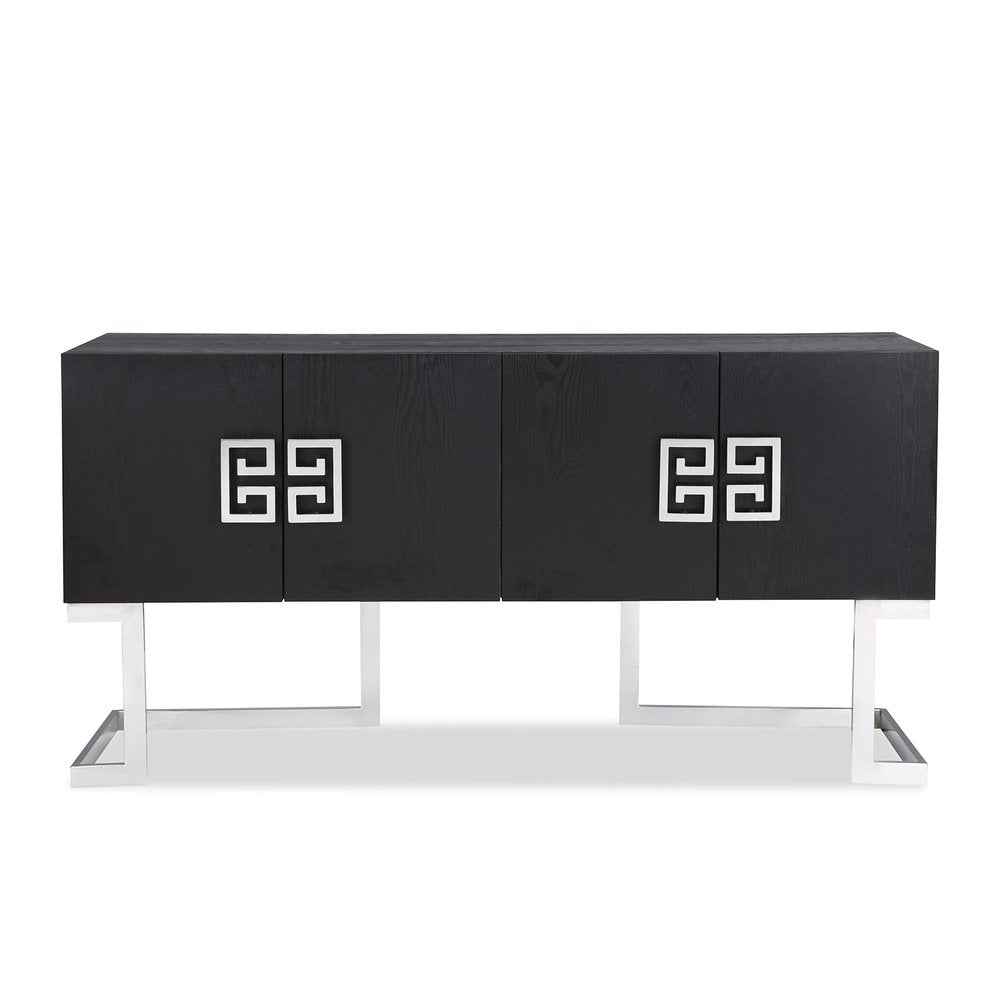 Product photograph of Liang Eimil Nobbu Sideboard Stainless Steel Legs from Olivia's.