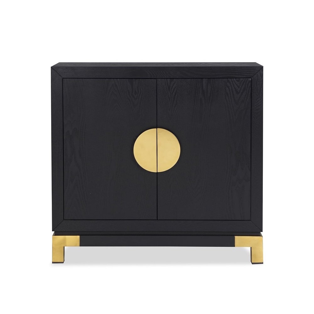 Product photograph of Liang Eimil Otium Sideboard Polished Brass from Olivia's.