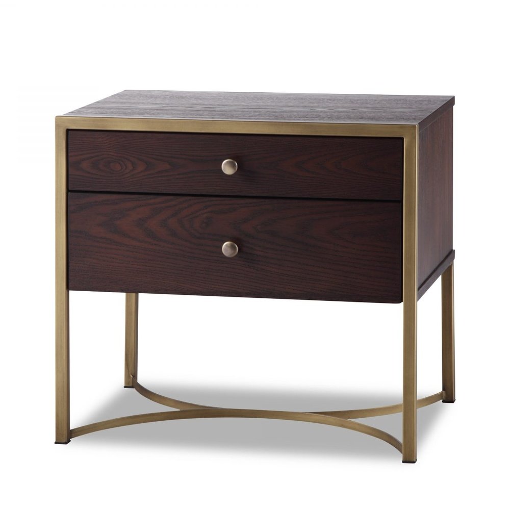 Product photograph of Liang Eimil Rivoli Bedside Table from Olivia's