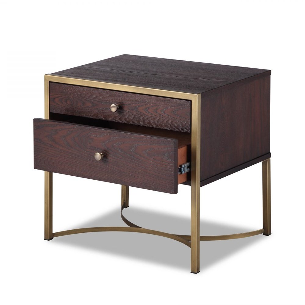 Product photograph of Liang Eimil Rivoli Bedside Table from Olivia's.