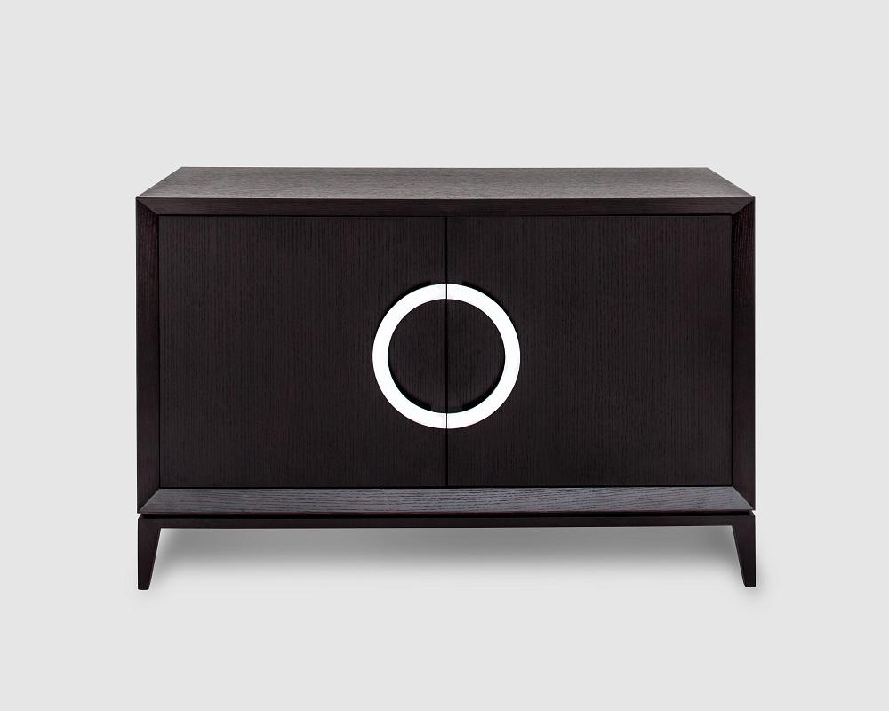 Product photograph of Liang Eimil Rochel Chrome Handle Sideboard from Olivia's.