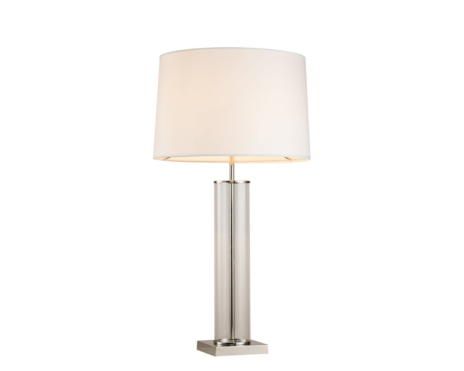 Product photograph of Liang Eimil Norman Table Lamp Nickel from Olivia's