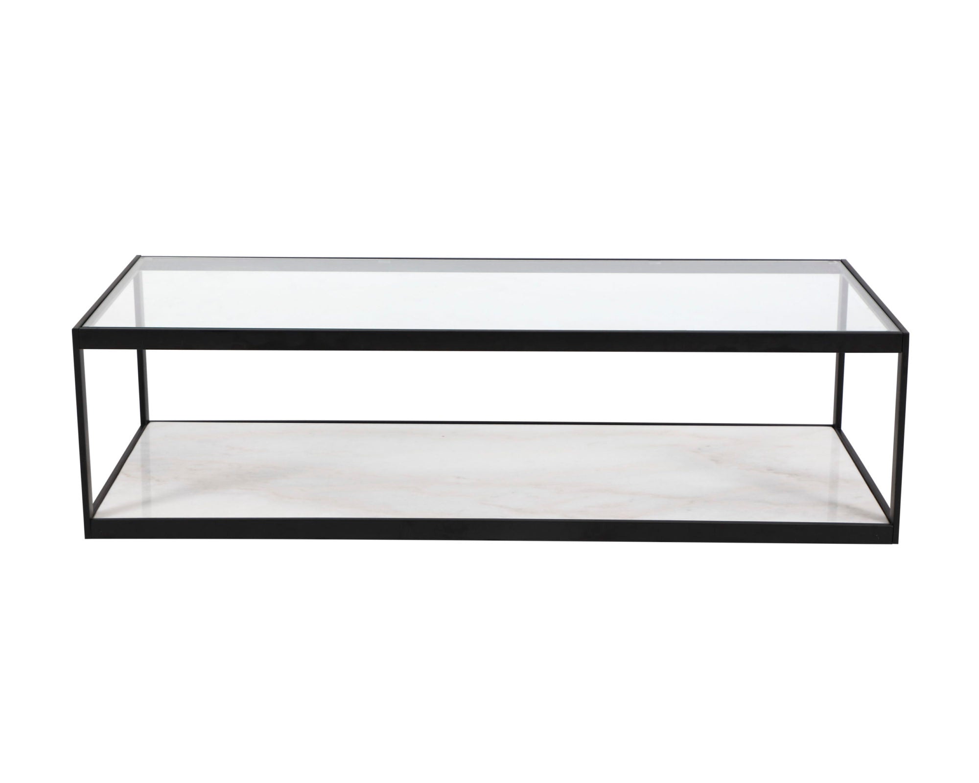 Liang Eimil Tamon Coffee Table Rectangular White Marble Outlet