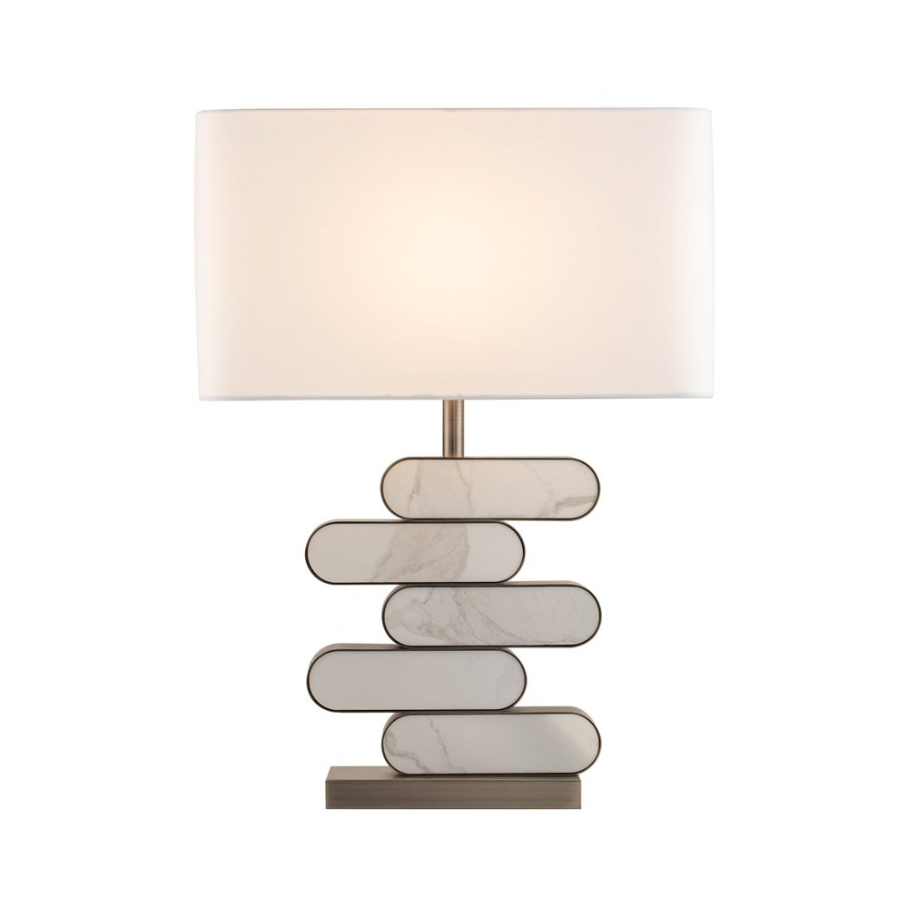 Product photograph of Liang Eimil Twist Table Lamp from Olivia's.