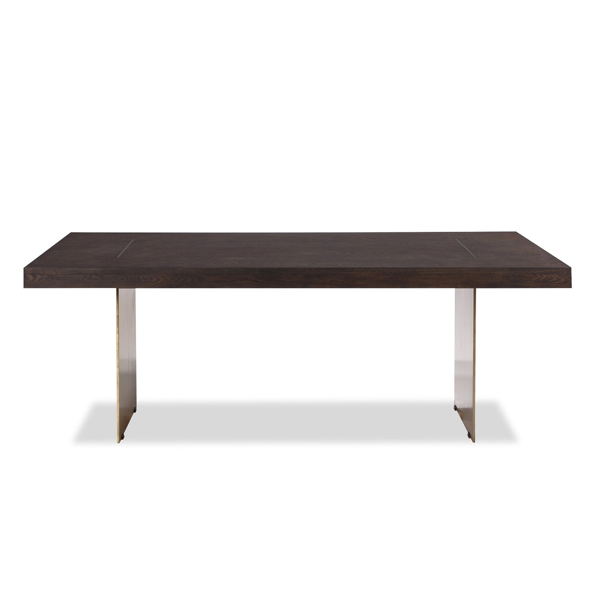 Product photograph of Liang Eimil Unma Dining Table Dark Brown from Olivia's