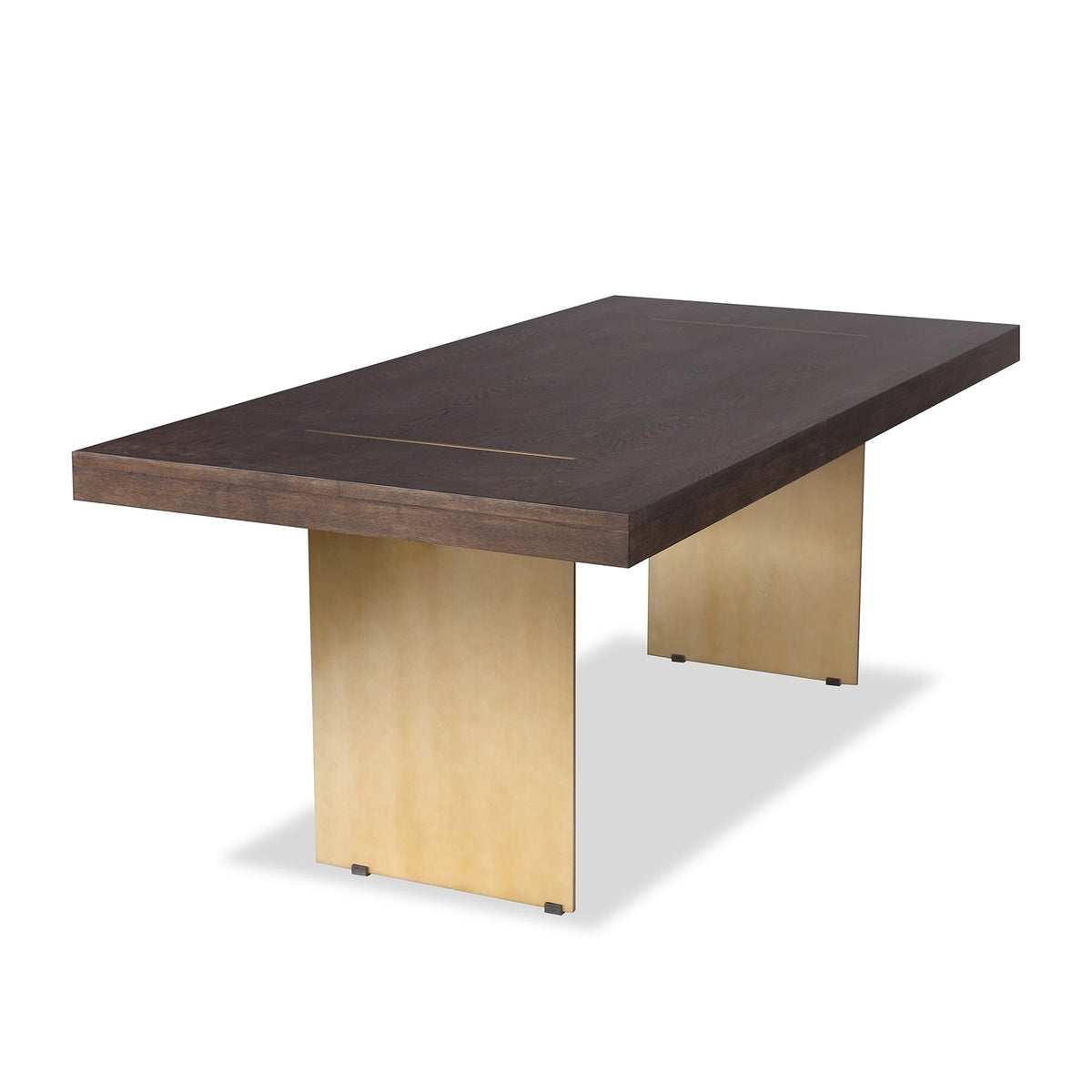 Product photograph of Liang Eimil Unma Dining Table Dark Brown from Olivia's.