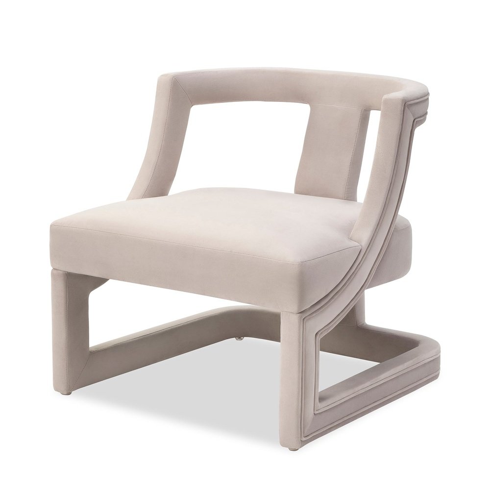 Liang Eimil Jimi Limestone Occasional Chair