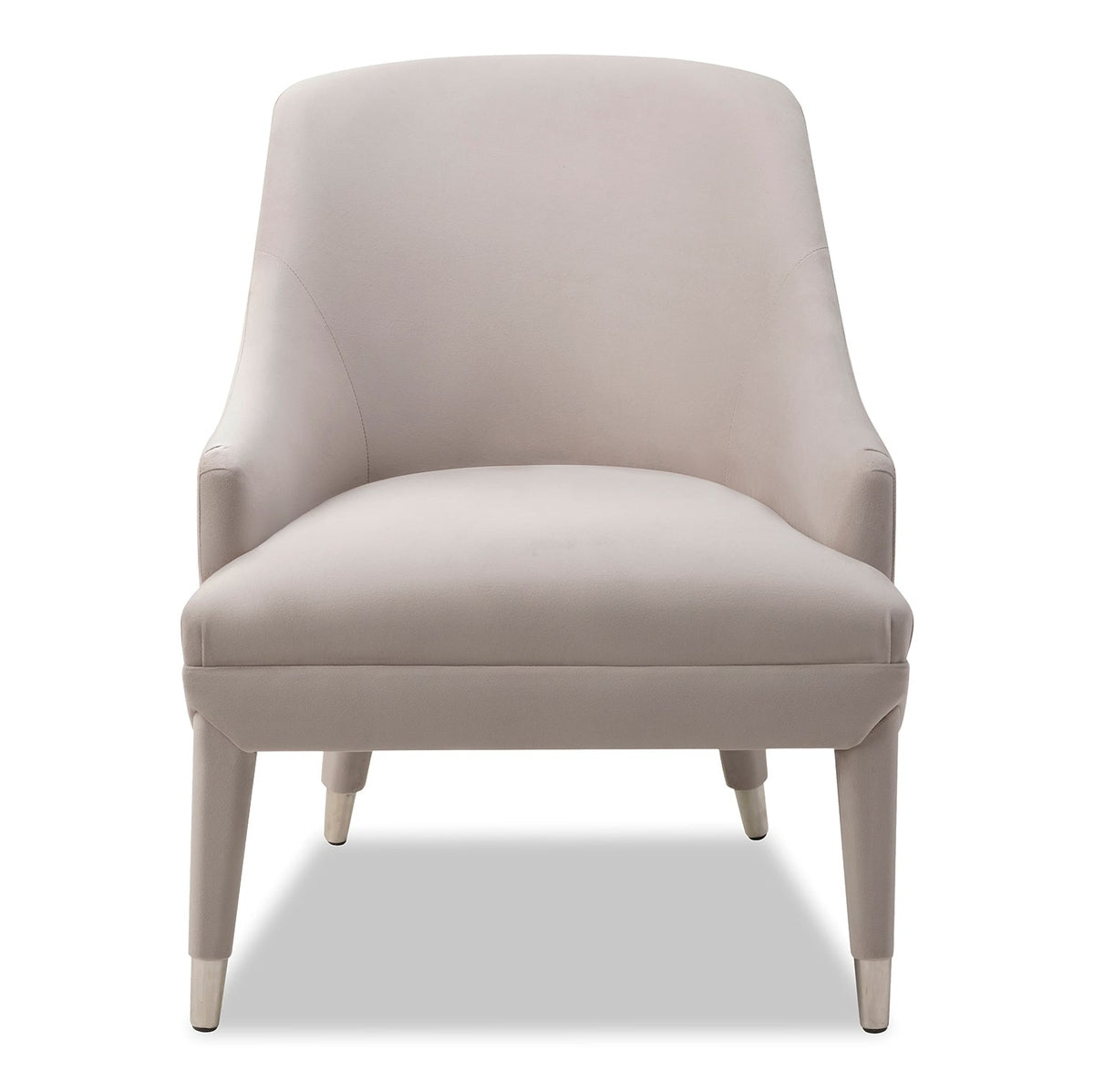 Liang Eimil Sylvia Occasional Chair Limestone Velvet