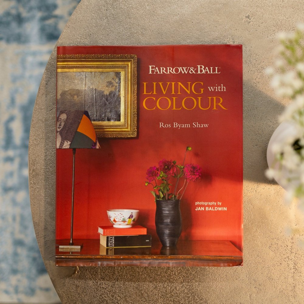 Product photograph of Farrow And Ball Living With Colour Book from Olivia's
