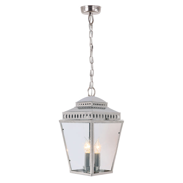 Elstead Mansion House 3 Light Pendant Polished Nickel