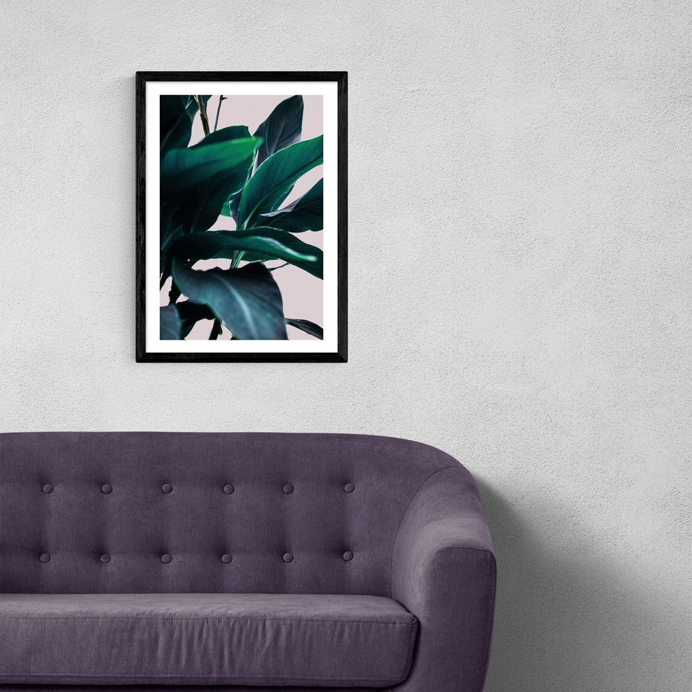 Product photograph of Leaves Iv By Mareike Boehmer - A3 Black Framed Art Print from Olivia's.