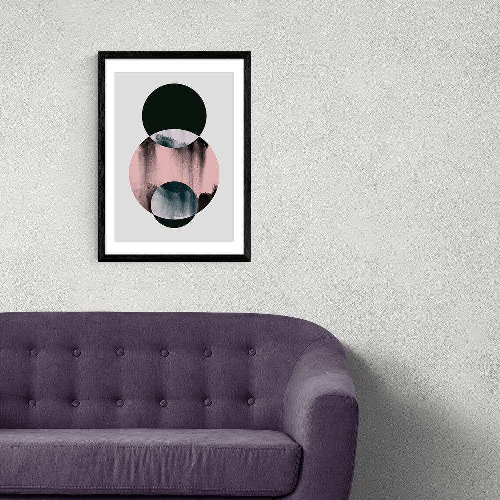 Product photograph of Minimalism 14 By Mareike Boehmer - A3 Black Framed Art Print from Olivia's.