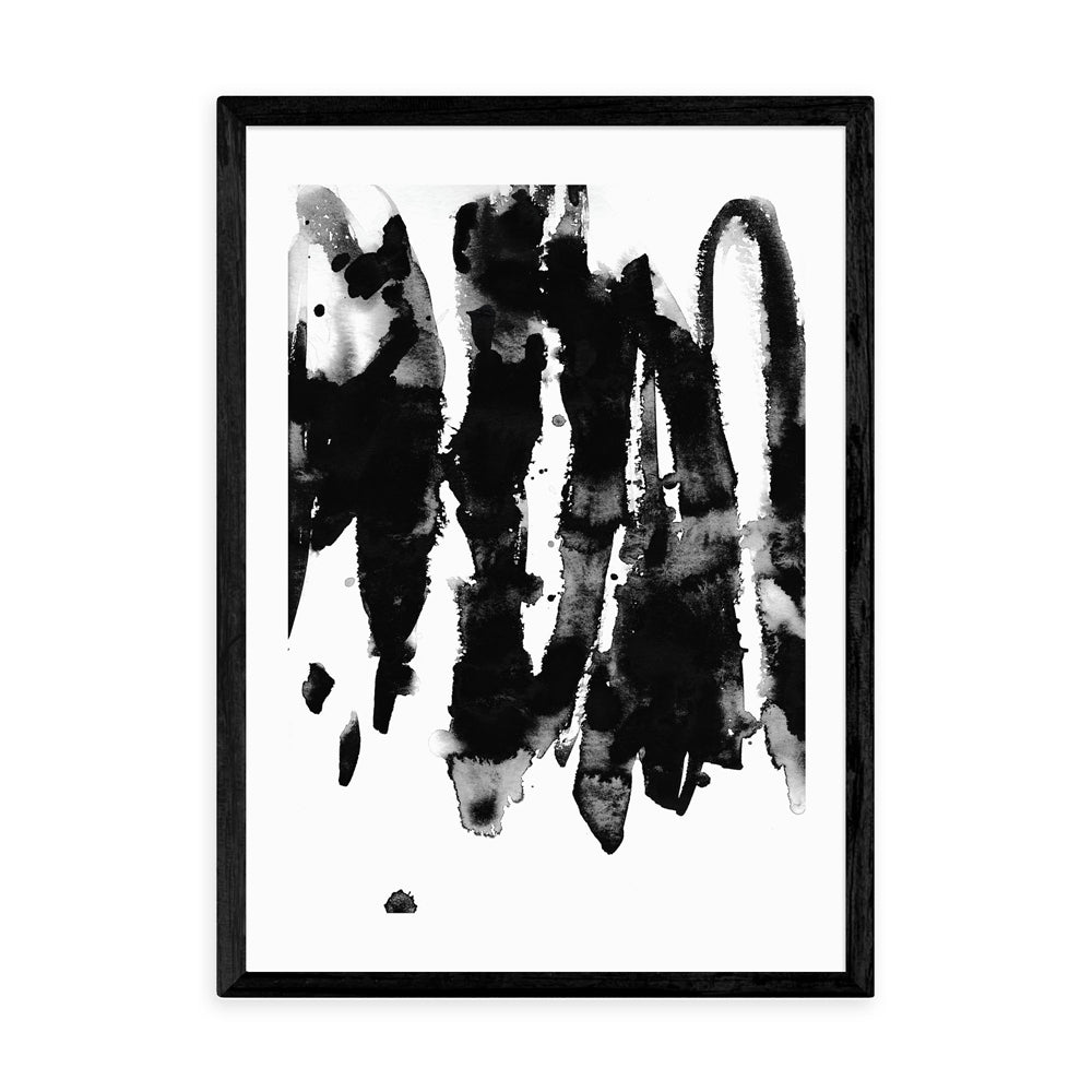 Product photograph of Watercolours 1 By Mareike Boehmer - A3 Black Framed Art Print from Olivia's.