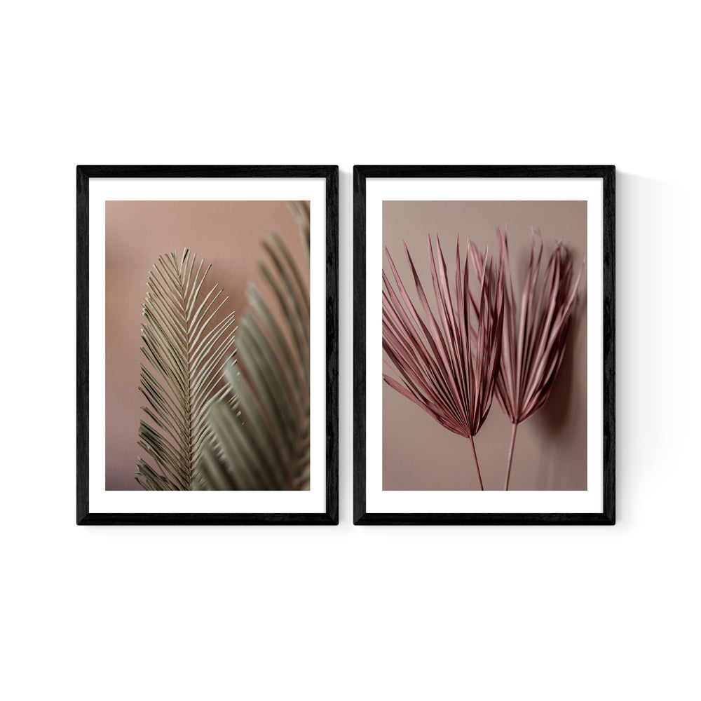 Product photograph of Last Summer Twin Set By Mareike Boehmer - A2 Black Framed Art Print from Olivia's