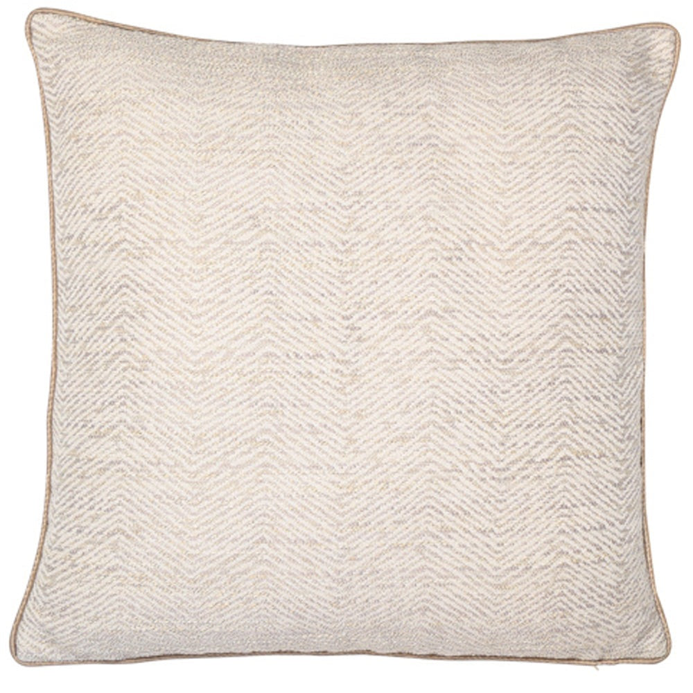 Product photograph of Malini Ripple Cushion Natural from Olivia's