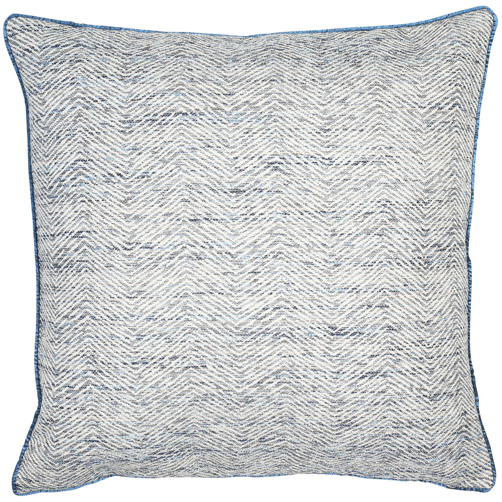 Malini Ripple Cushion Navy