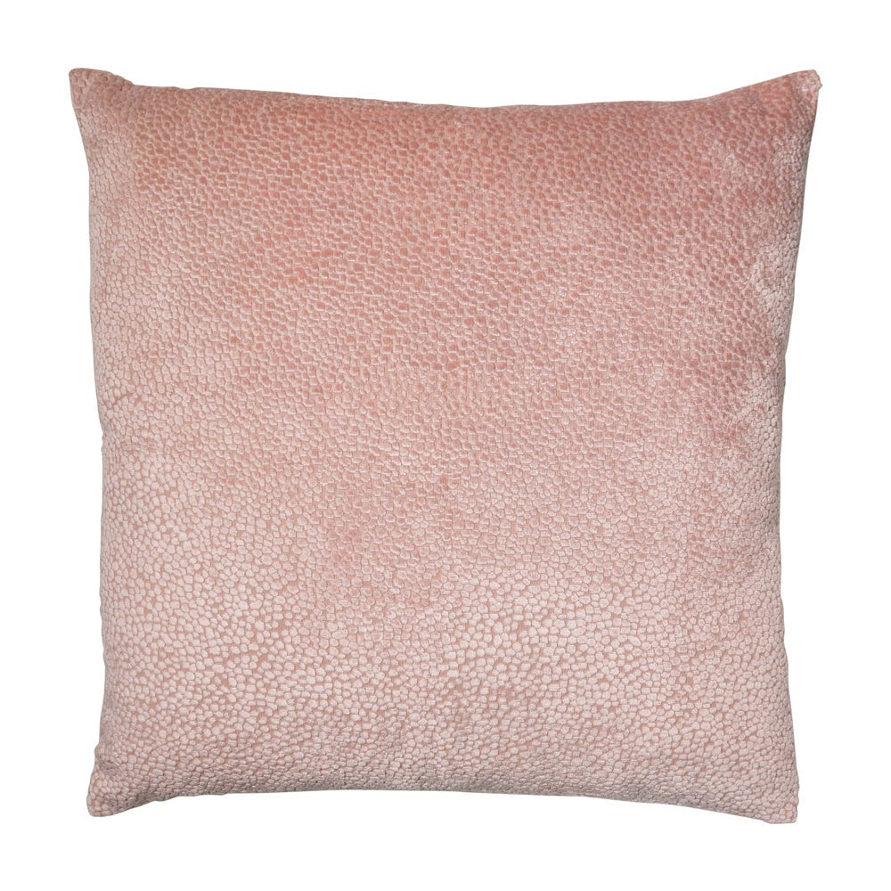 Product photograph of Malini Bingham Velvet Cushion In Pink Small from Olivia's