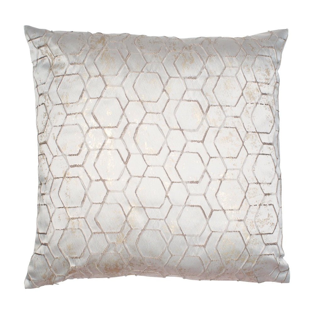 Product photograph of Malini Jaan Cushion In Grey from Olivia's