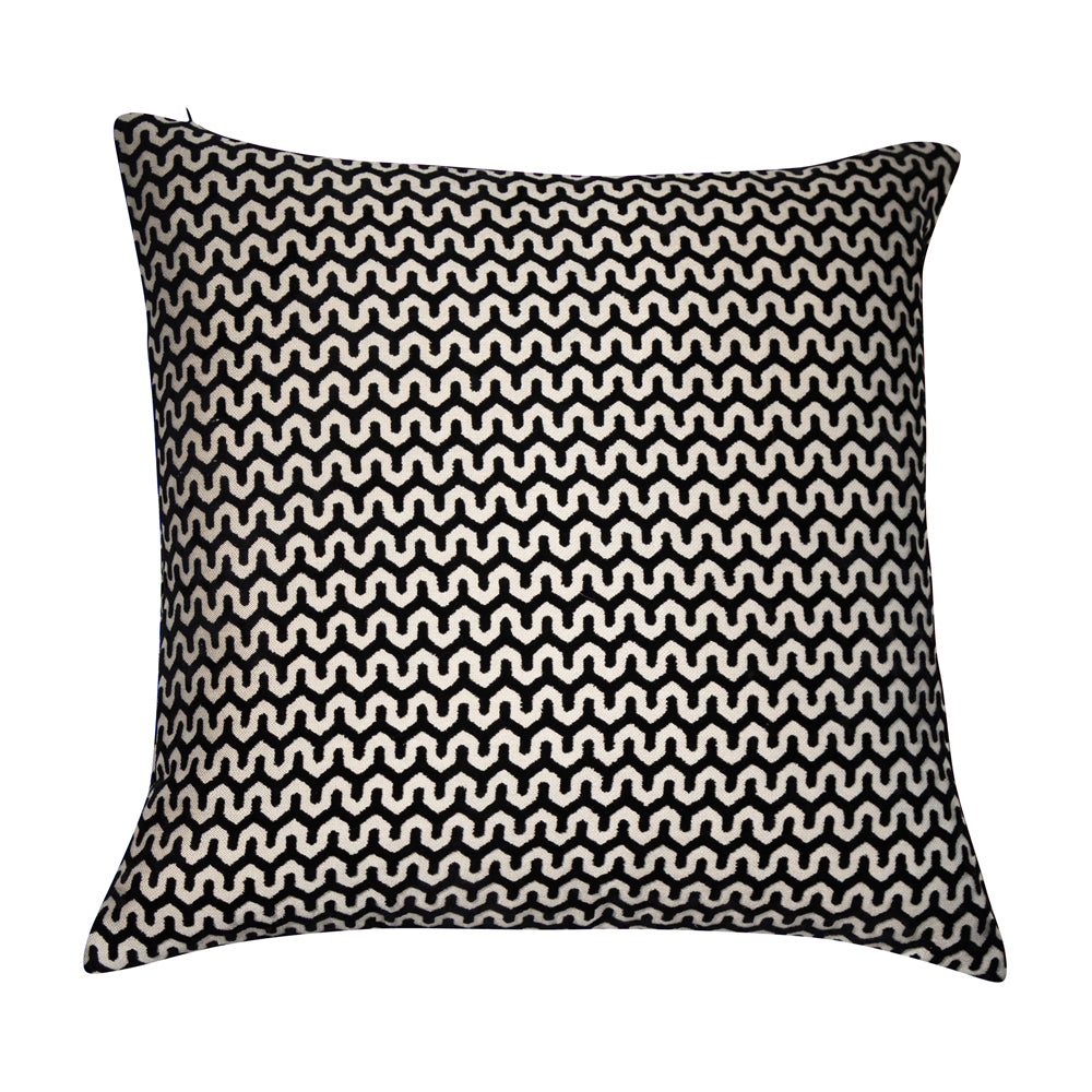 Malini Oslo Cushion In Black Large