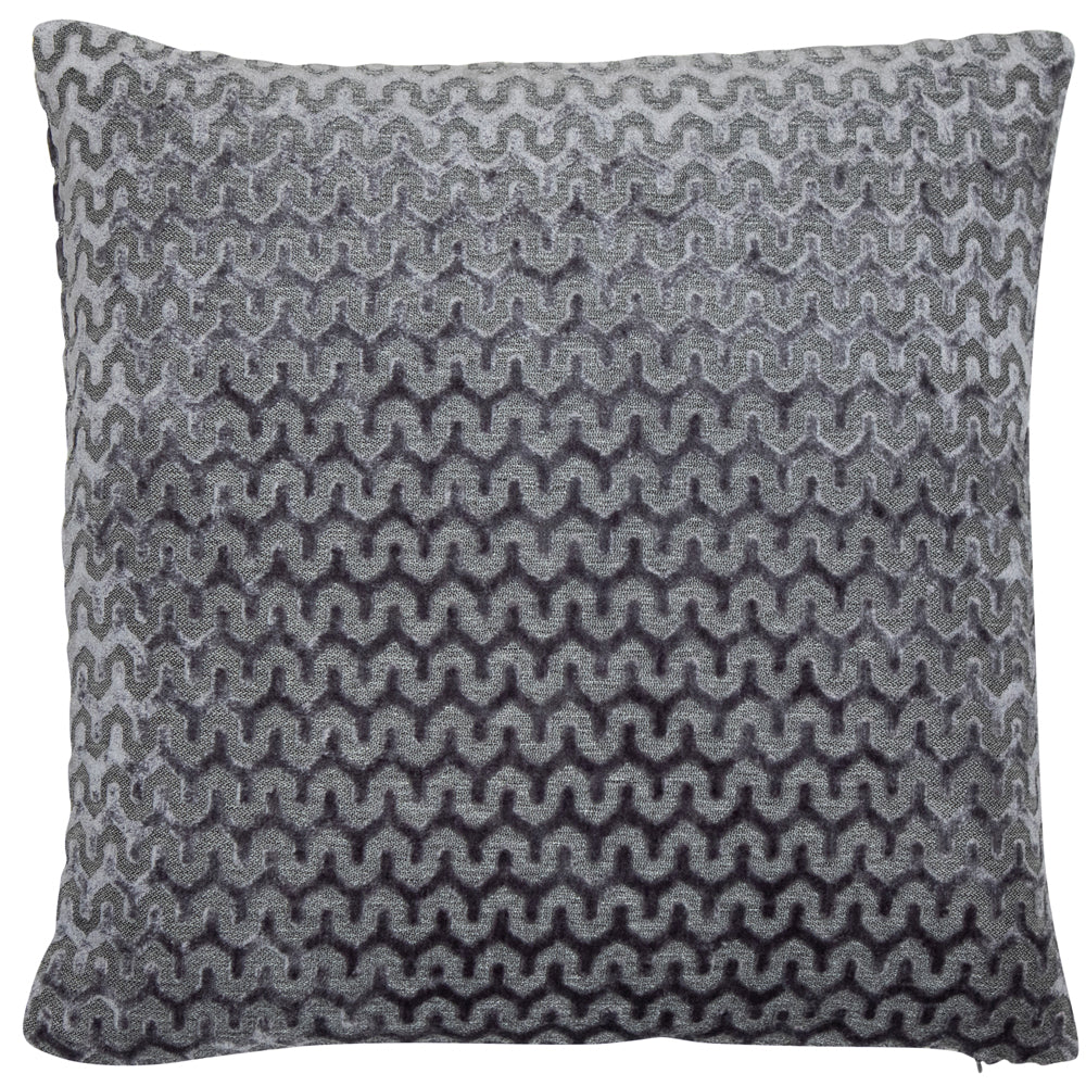 Product photograph of Malini Oslo Cushion Slate Small from Olivia's.