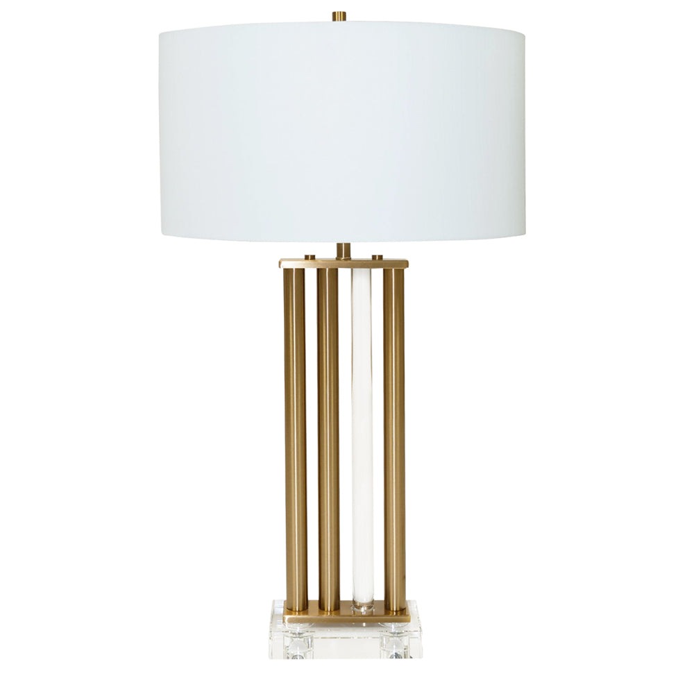 Product photograph of Mindy Brownes Osborn Table Lamp In Brass from Olivia's