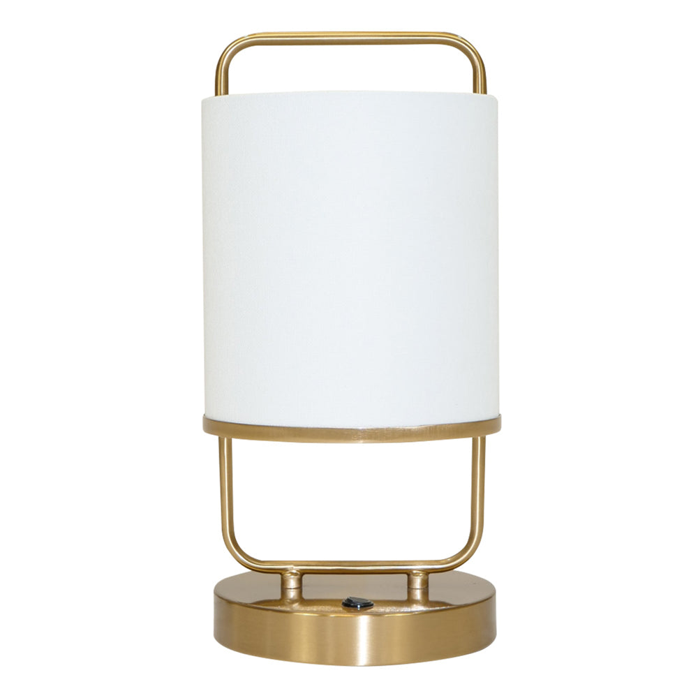 Product photograph of Mindy Brownes Adura Table Lamp In Gold from Olivia's