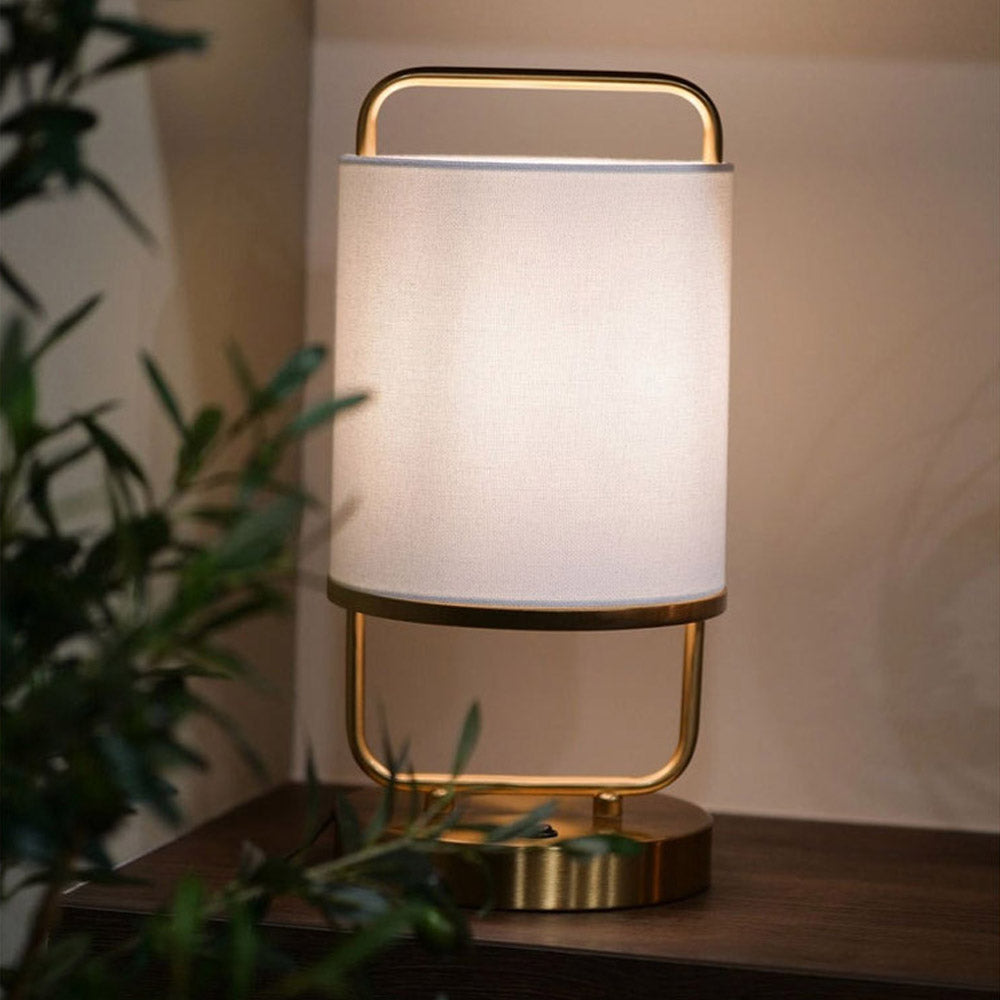 Product photograph of Mindy Brownes Adura Table Lamp In Gold from Olivia's.