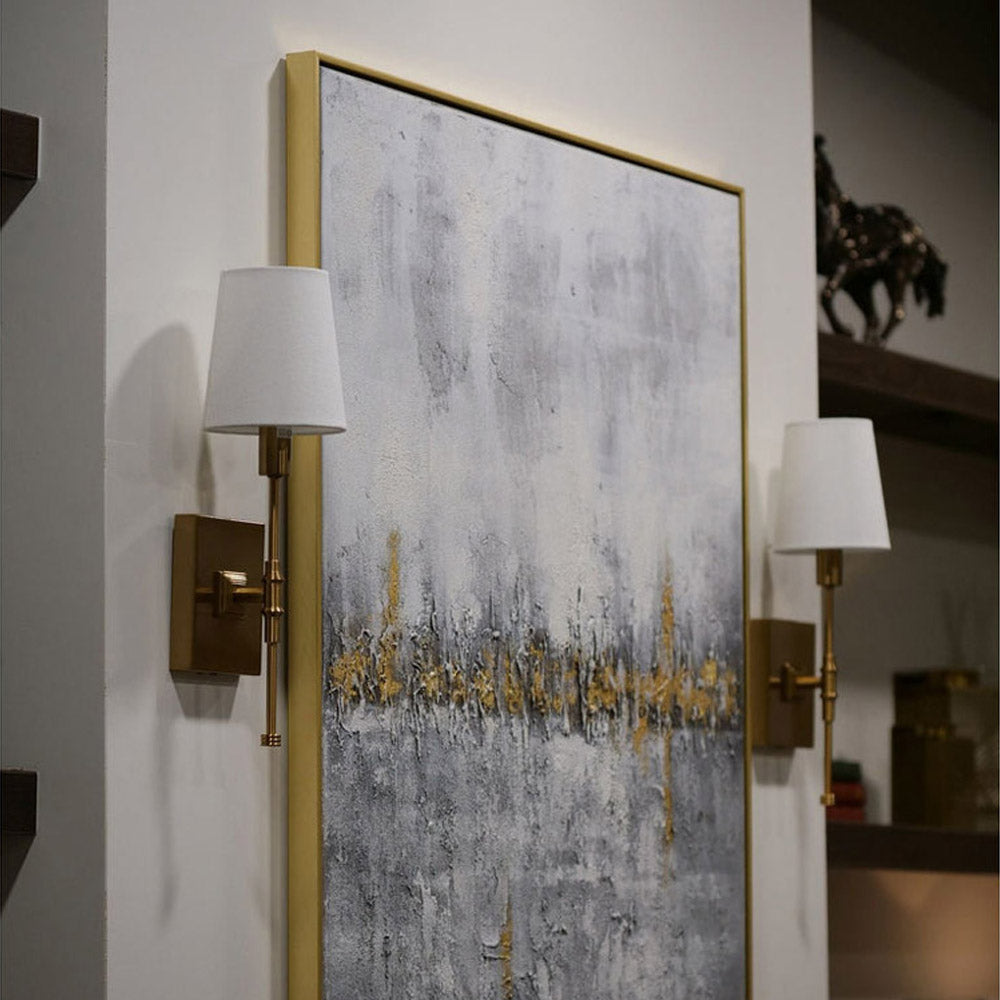 Product photograph of Mindy Brownes Glendan Wall Light In Brass from Olivia's.