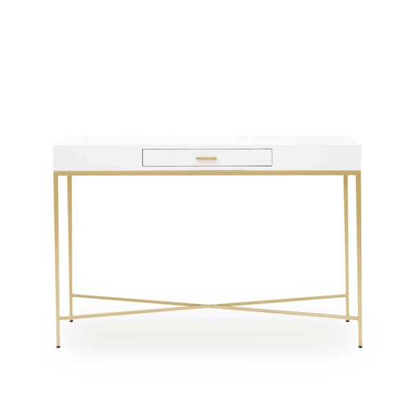 DI Designs Berkeley Console Table - White