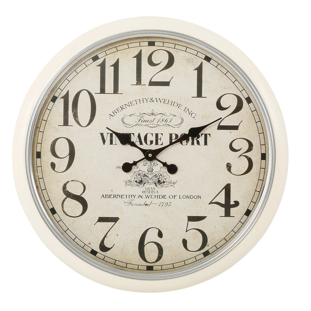 Product photograph of Mindy Brownes Vintage Port Clock from Olivia's.